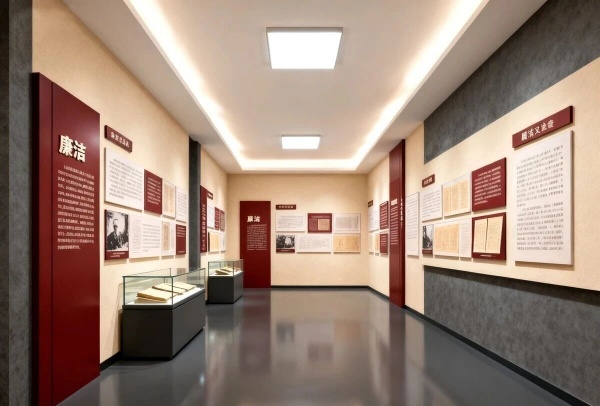 廉潔文化展廳怎么建？這套 “沉浸式 + 互動感”設(shè)計方案太贊了！