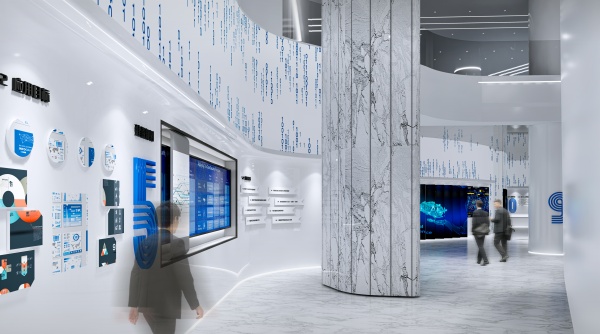 中科南京軟件技術研究院企業文化展廳設計