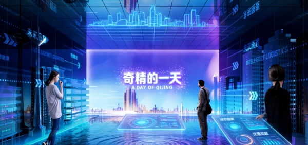 企業展廳設計中的色彩賦能藝術